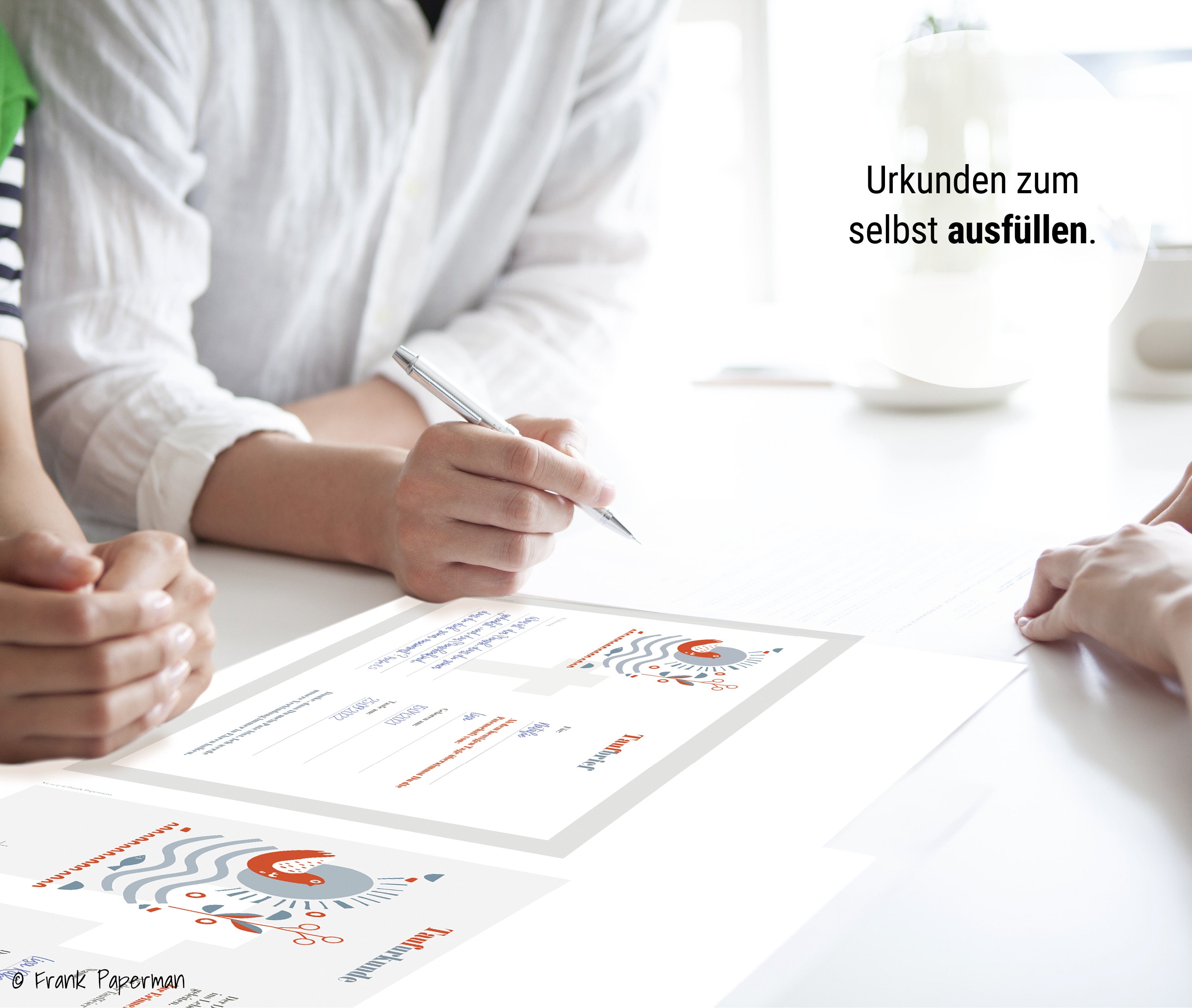 Patenbrief für Taufpaten  – Christlich modern