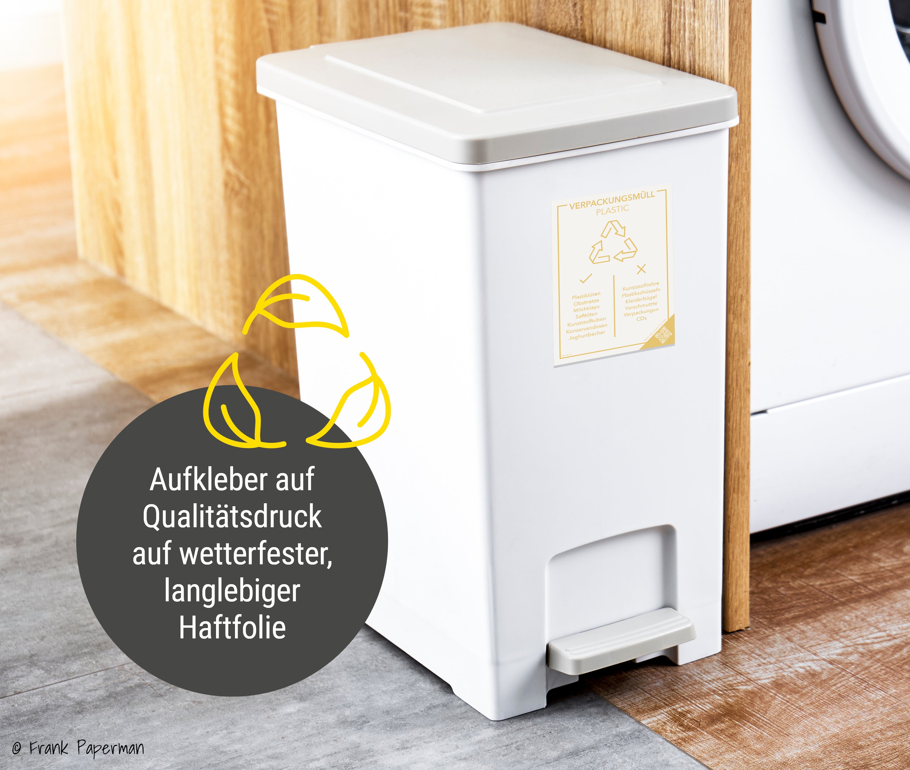 Aufkleber Mülltrennung – A6