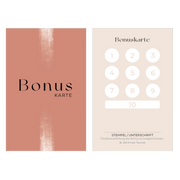 Bonuskarten für Kunden – Salon