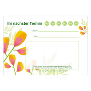 Terminzettel – 1 Termin Floral