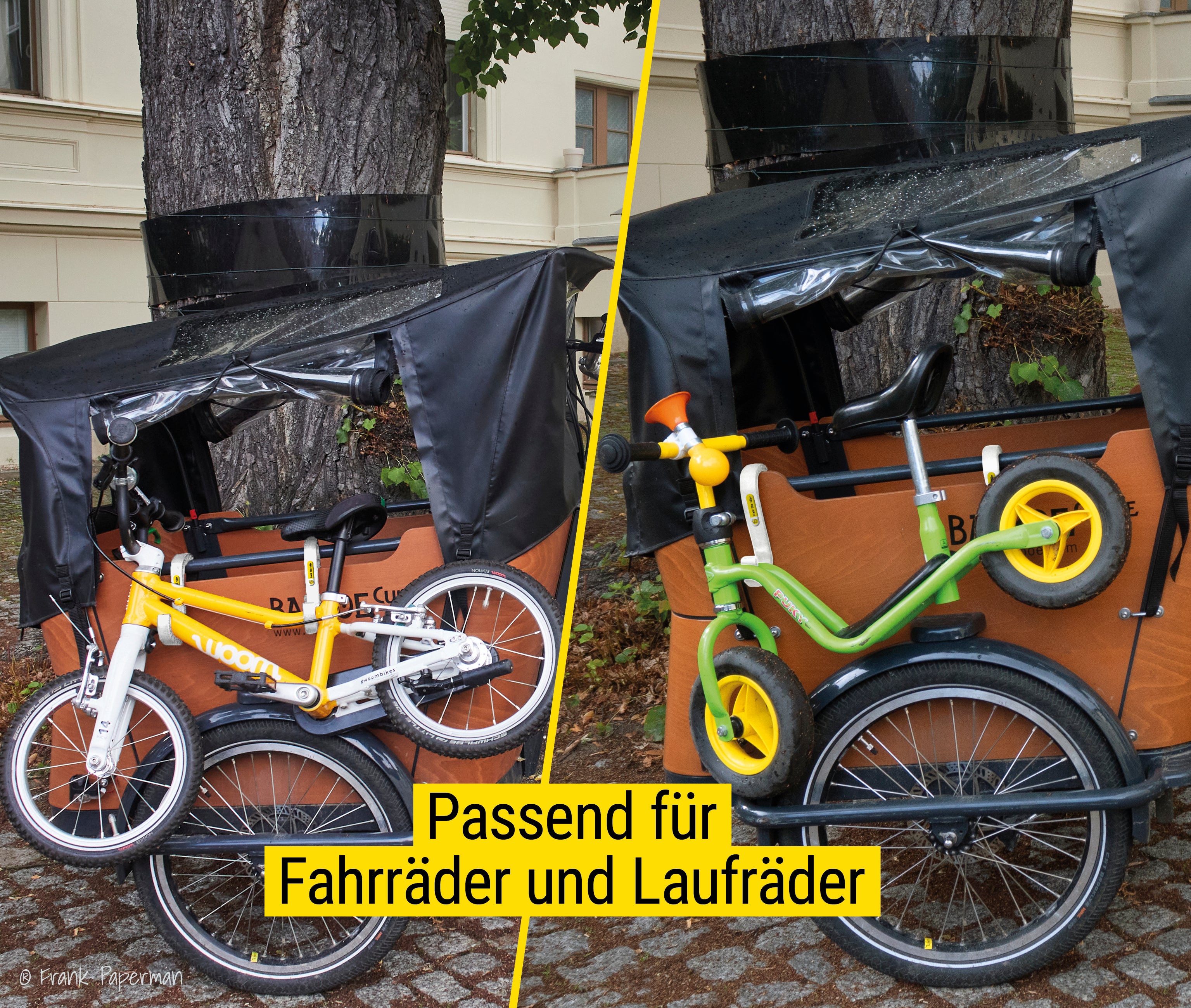 Frank Bike Holder S  2.0 | Kinderfahrrad-Halterung Lastenrad