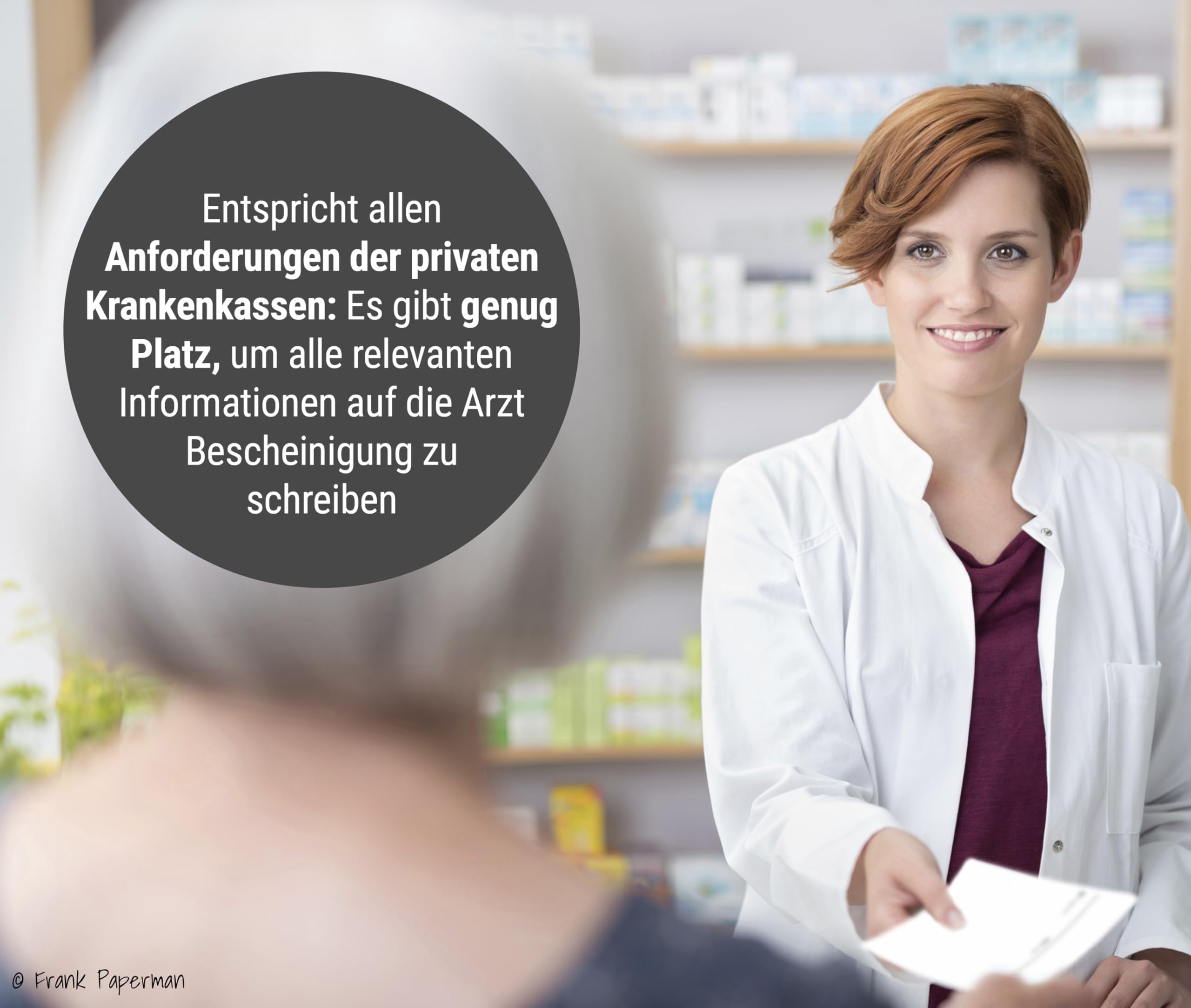 Privatrezept – Blanko Weiß