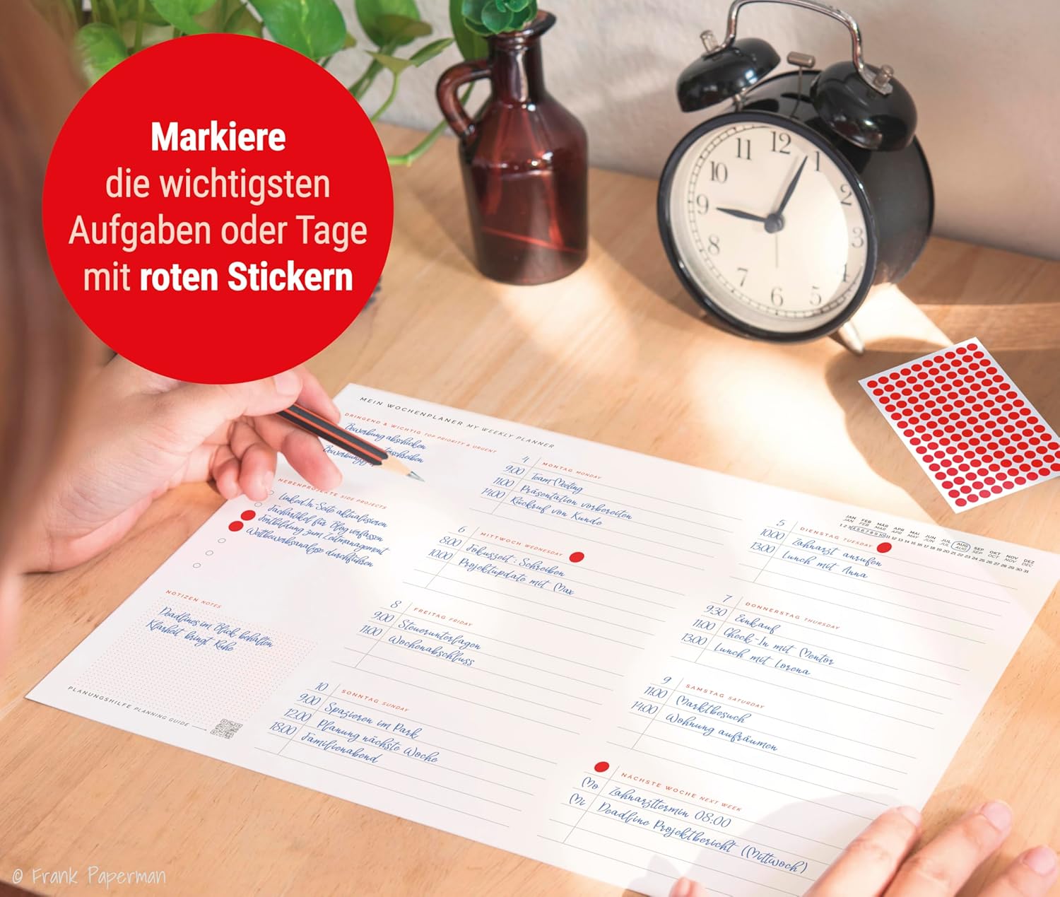 Wochenplaner – Bilingual