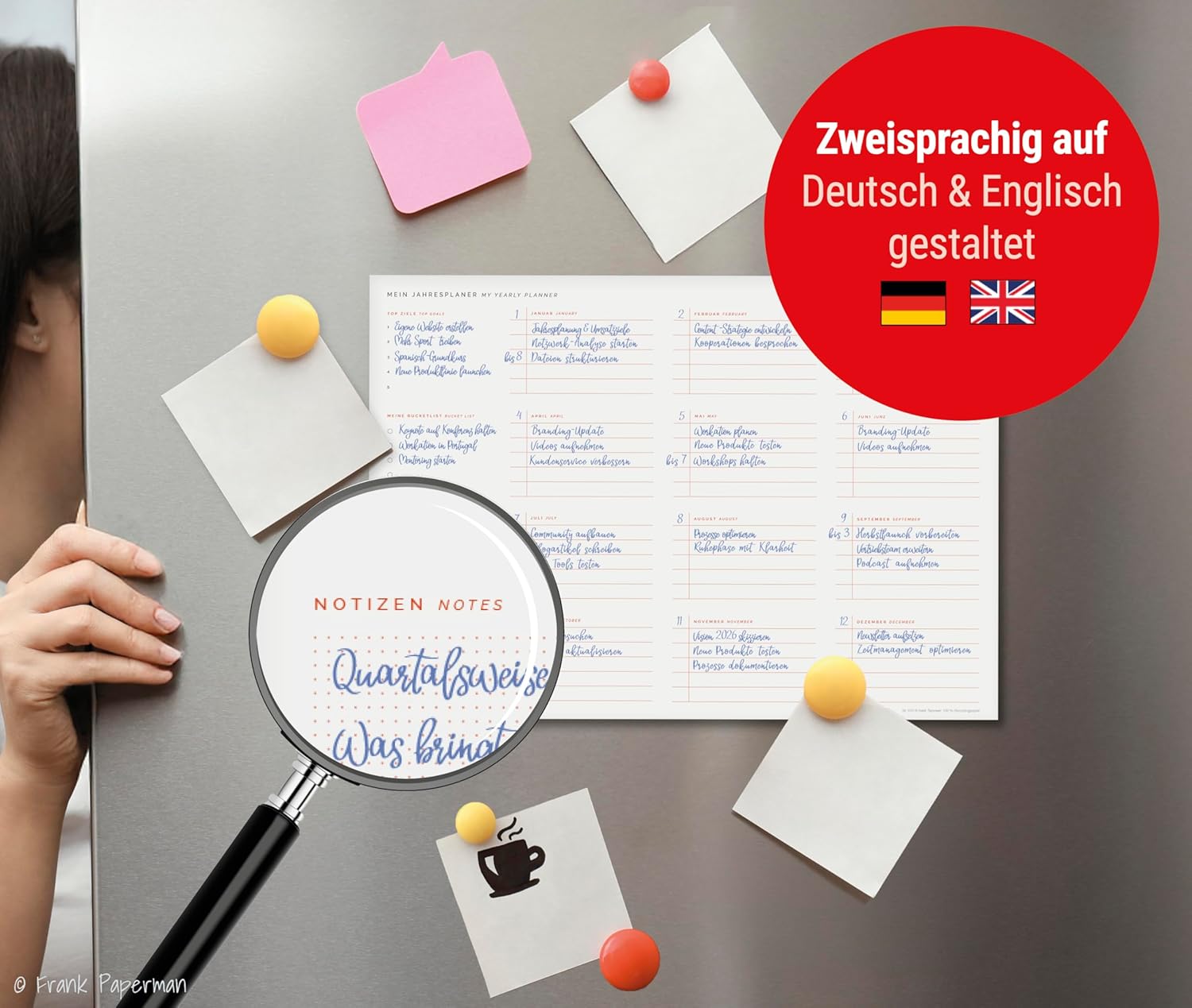 Wochenplaner – Bilingual