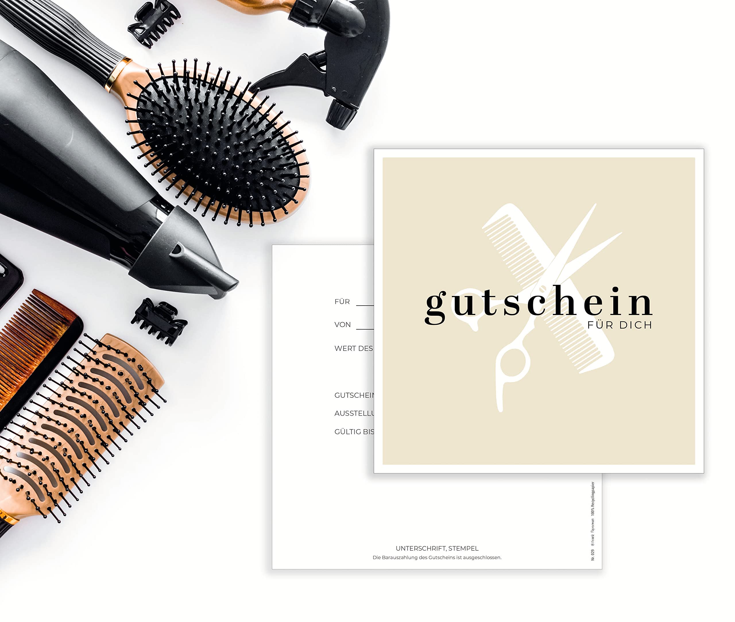Gutschein für Kunden – Friseur