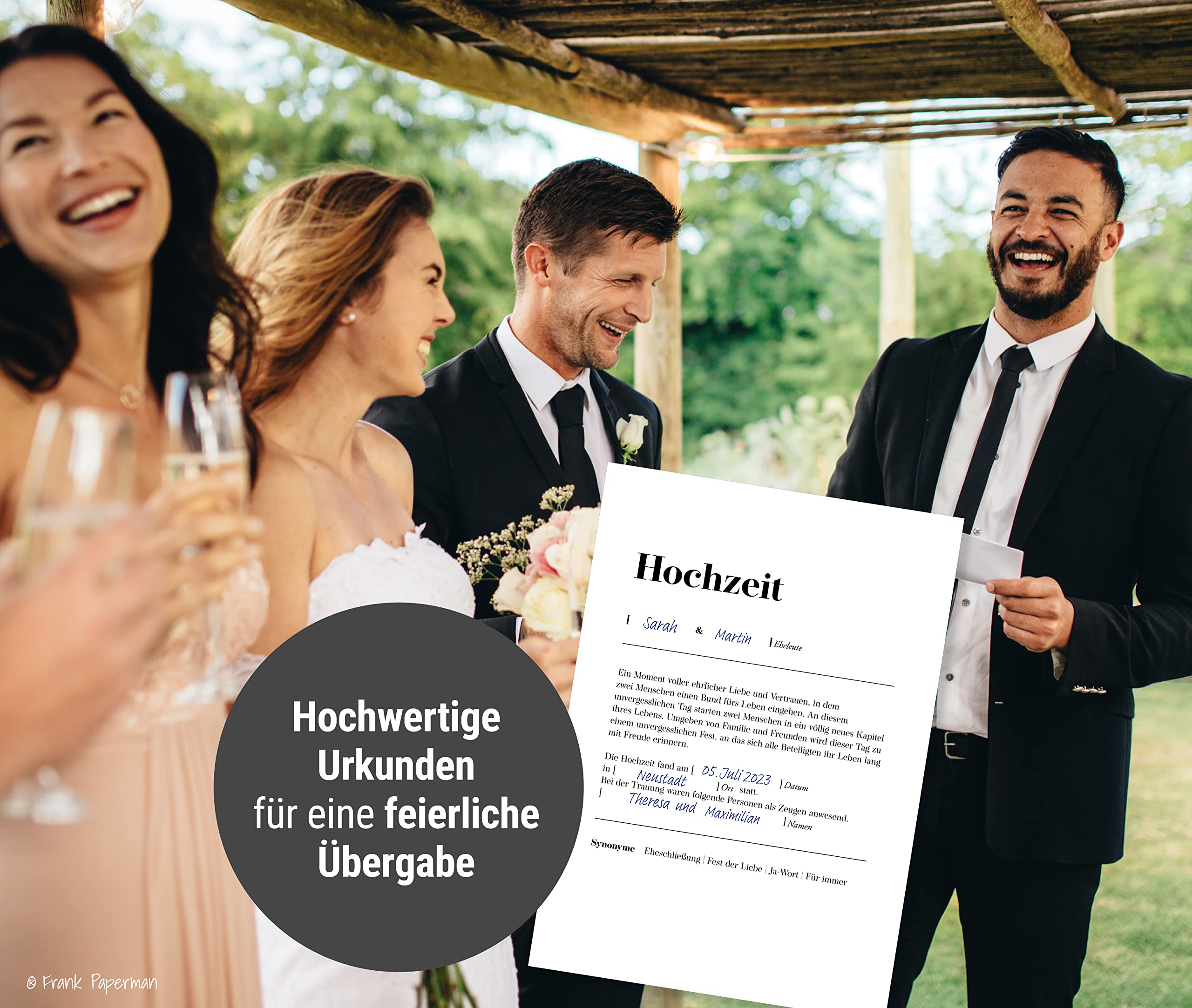 Urkunde Eheschließung – Definition