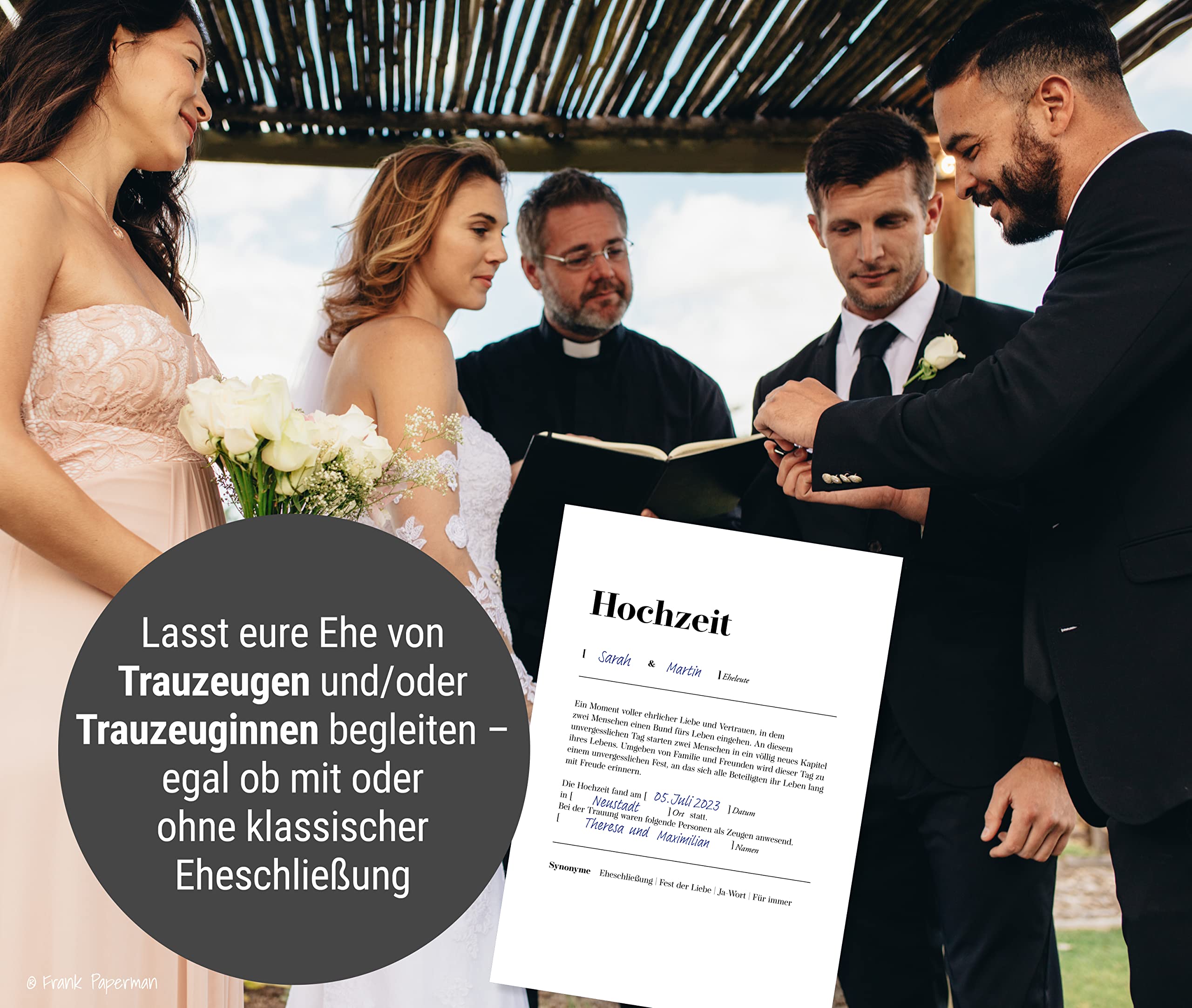Urkunde Eheschließung – Definition