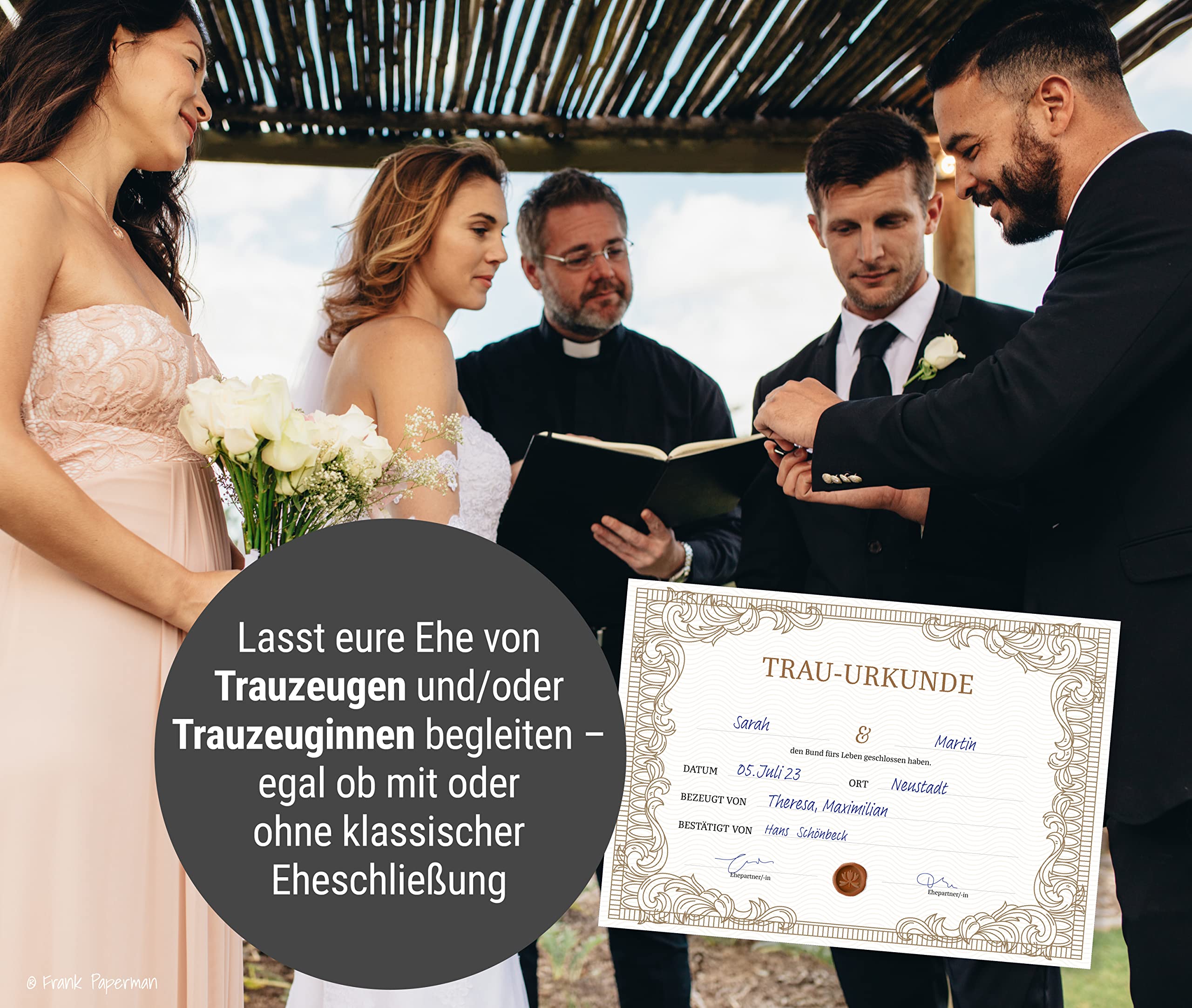 Urkunde Eheschließung – Klassisch